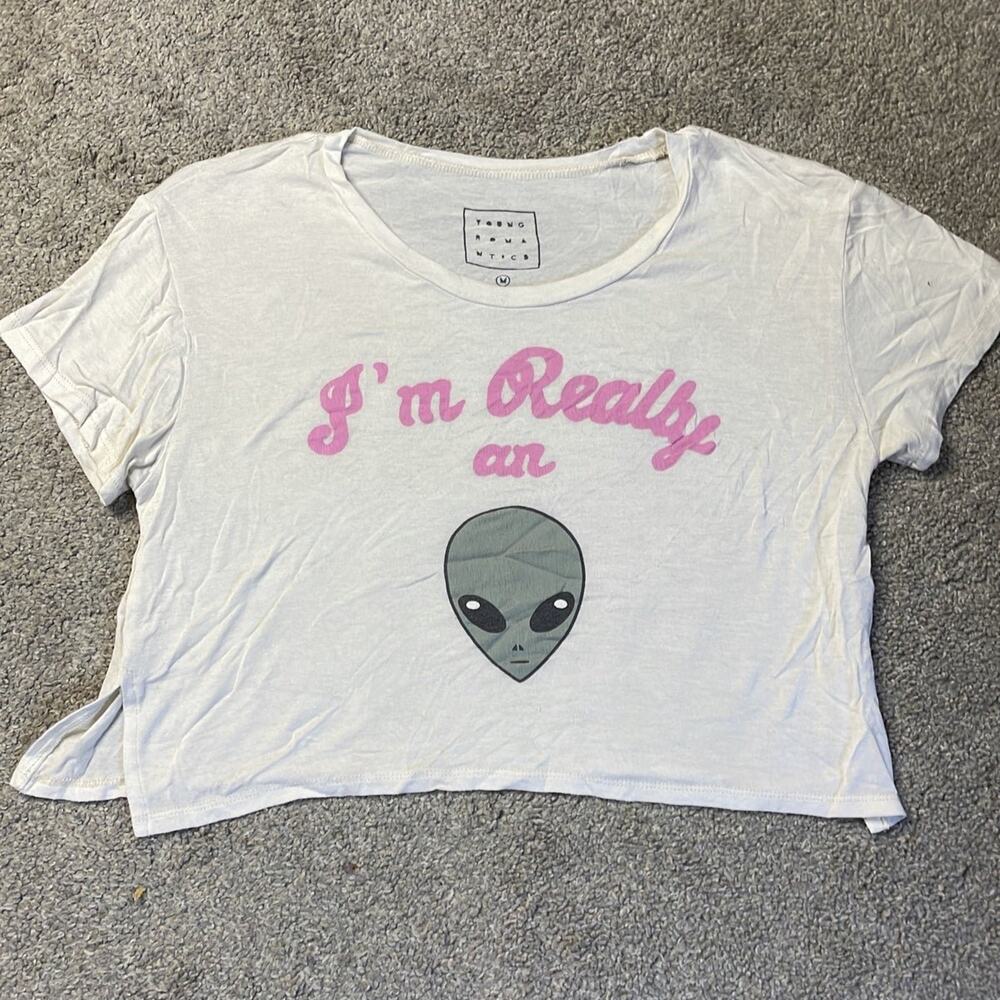 Alien Croptop Womens Size Medium